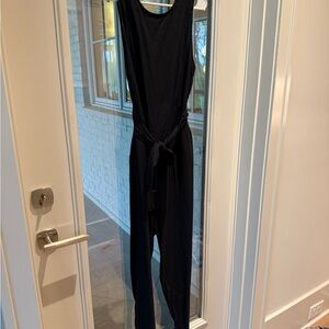 Marine Layer Black Sleeveless Jumpsuit